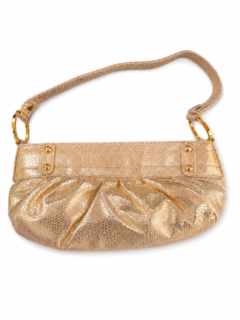 Y2K Gold Mini Handbag from XOXO